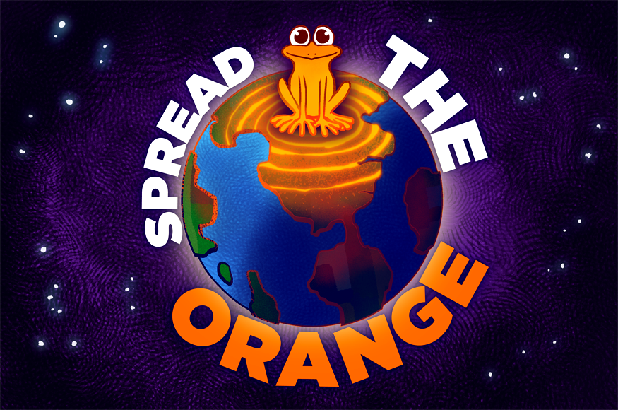 spread the orange