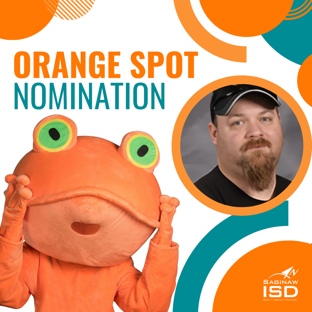 orange spot