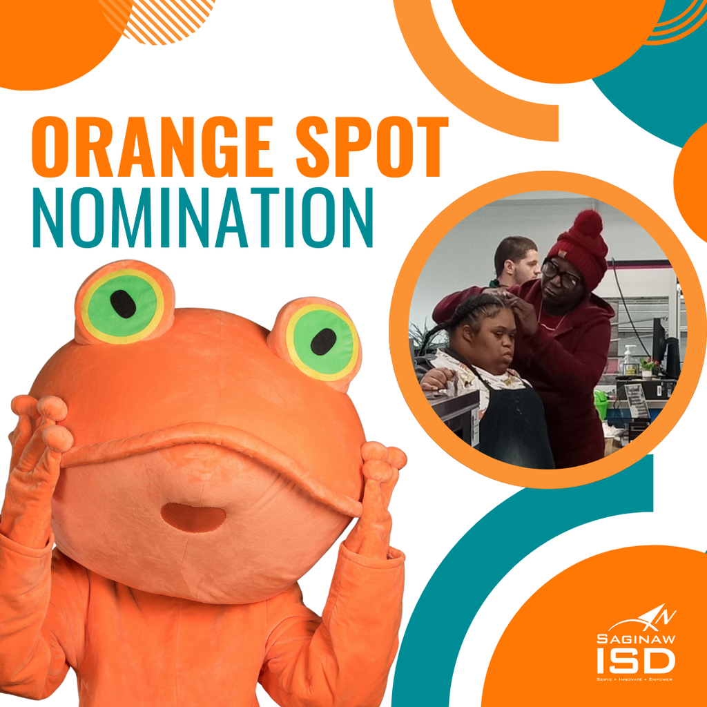 orange spot
