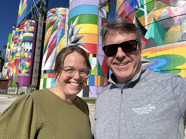Lisa Hubbard and Dr. Collier