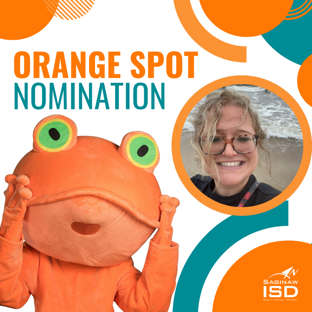 Orange spot nomination for Courtney Wright