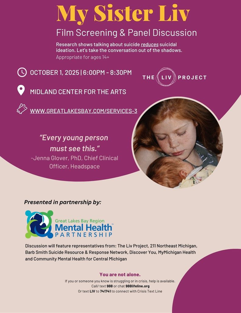 Flyer for a film screening and panel idscussion