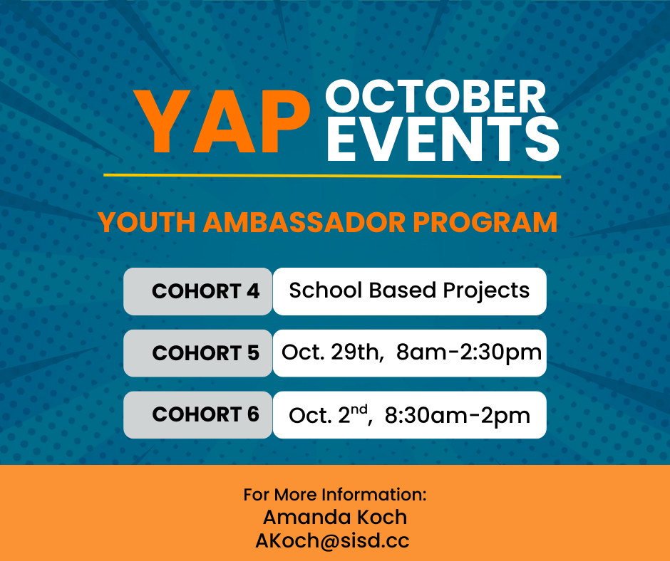 schedule for october