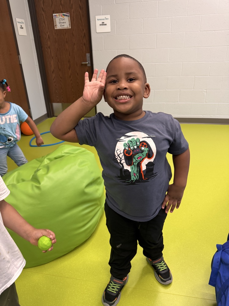 Students working in activity room.