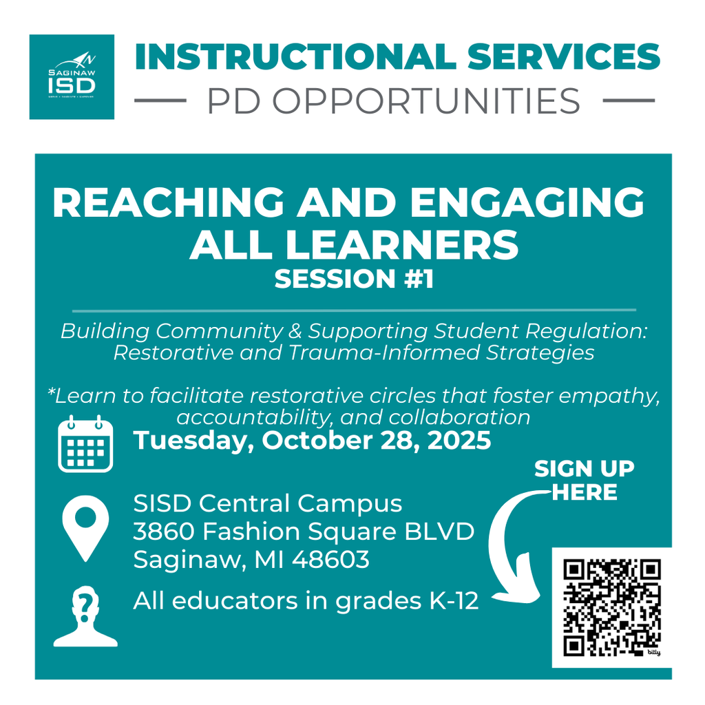 Advertisement for Professional Learning Session