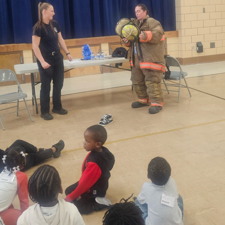 Head Start teacher Ms. Kristin, joined in on the demonstration