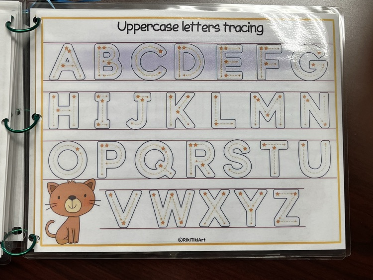alphabet practice