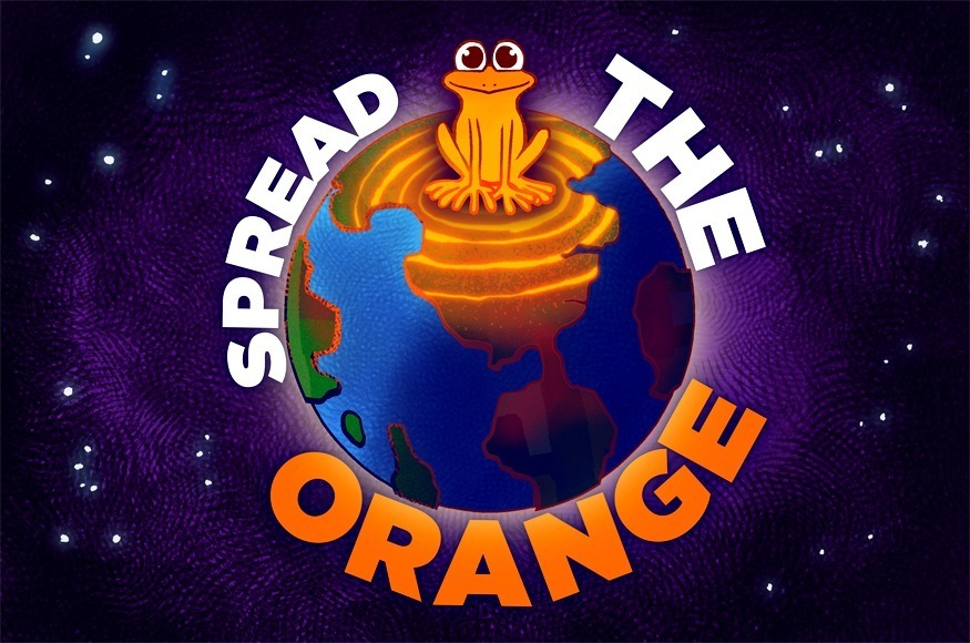 Spread The Orange Graphic