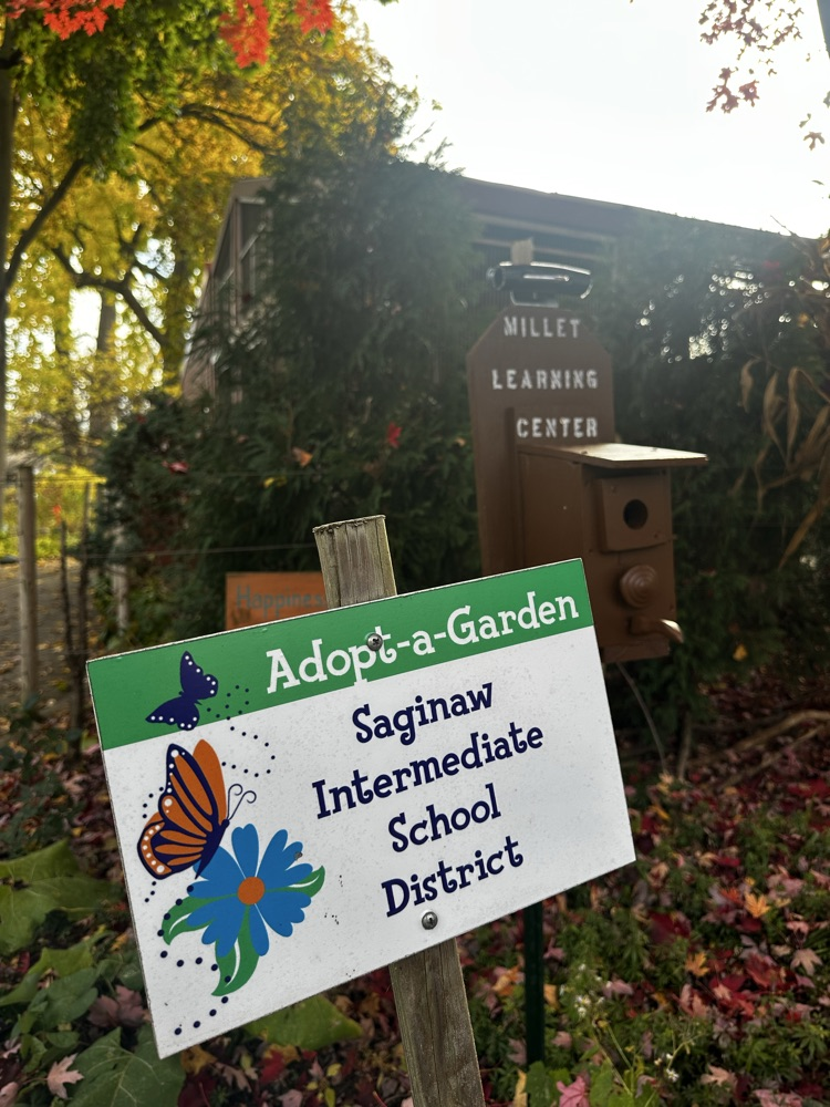 Saginaw ISD adopt-a-garden birdhouses