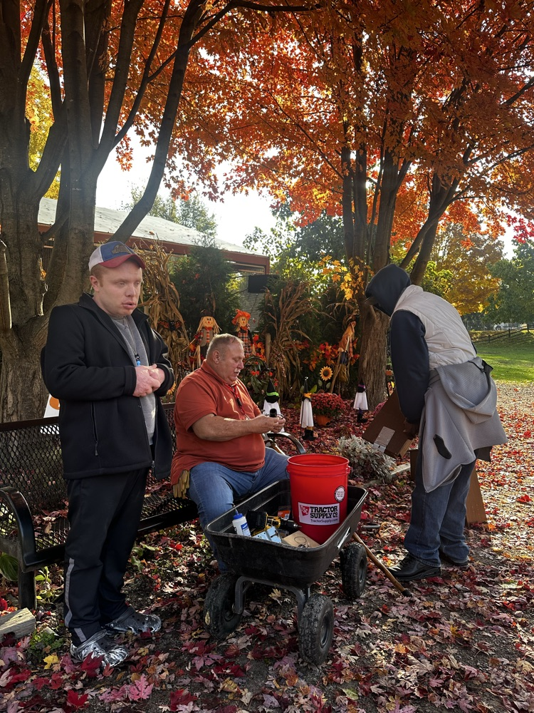 Saginaw ISD adopt-a-garden birdhouses