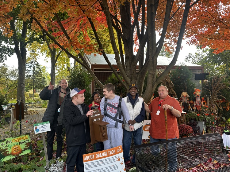Saginaw ISD adopt-a-garden birdhouses