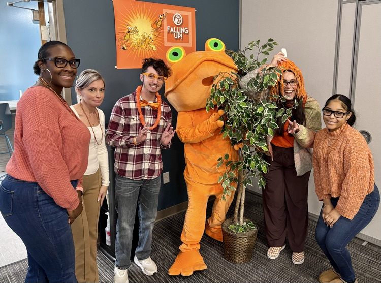 coworkers at a training