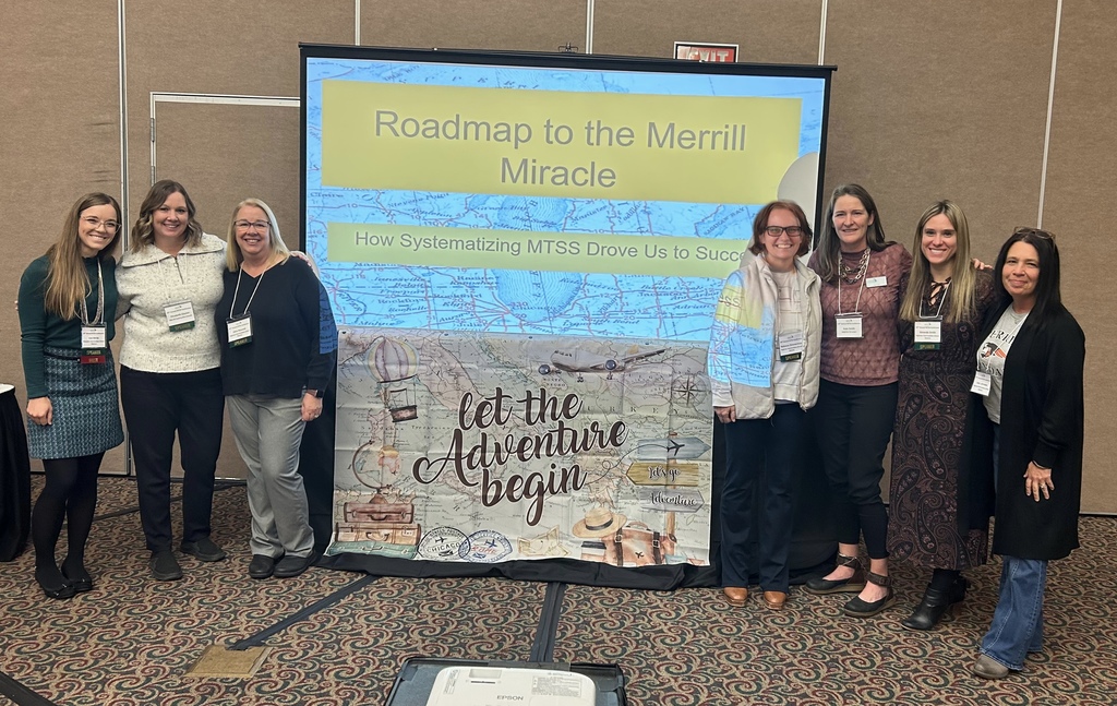 Lisa Webb (TA Center), Beth Glazier (Merrill), Chris Peacock (Merrill), Rebecca Zimmerman (Merrill), Kate Smith (TA Center), Amanda Smith (SISD), and Sara Johnston (SISD)
