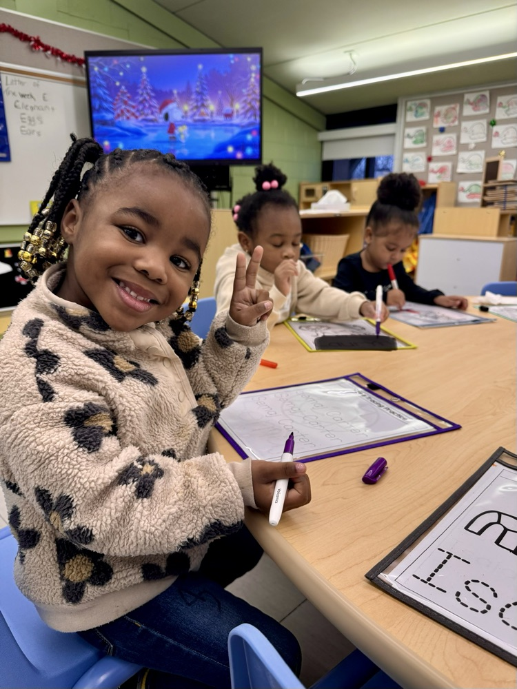 students signing in at Jerome.