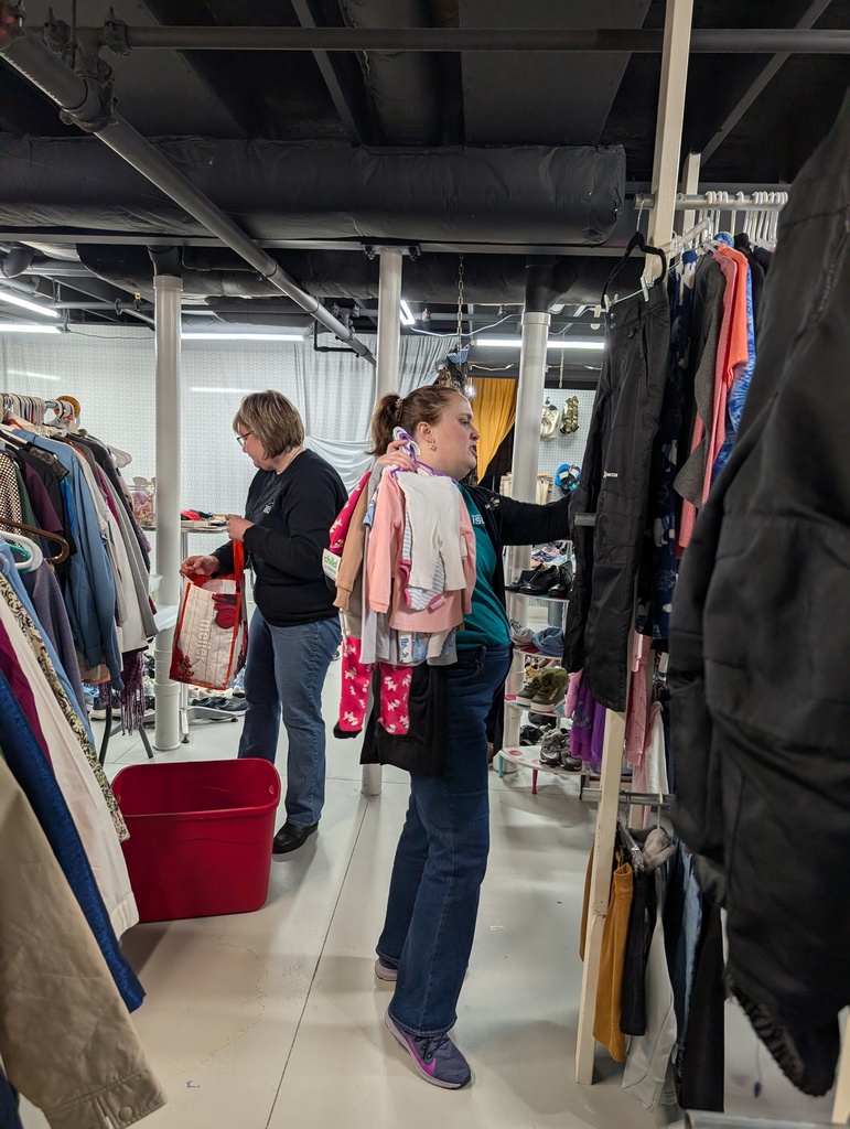 Making sure the littles have warm PJs