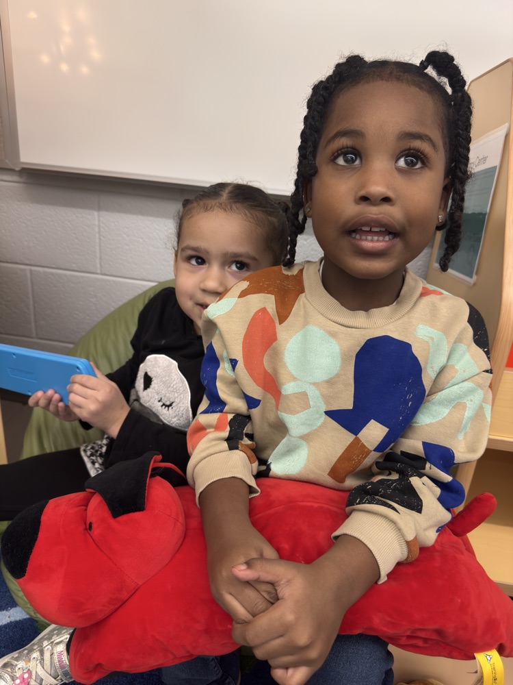 students counting together 