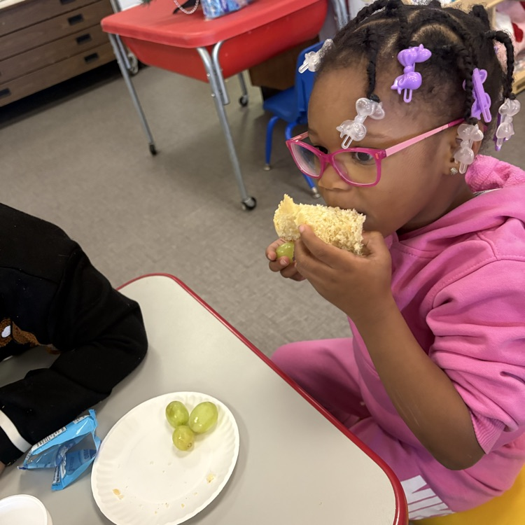 trying our first loaf! 