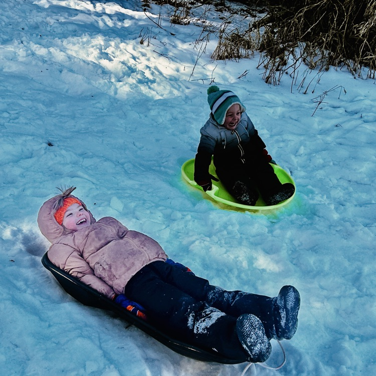 sledding