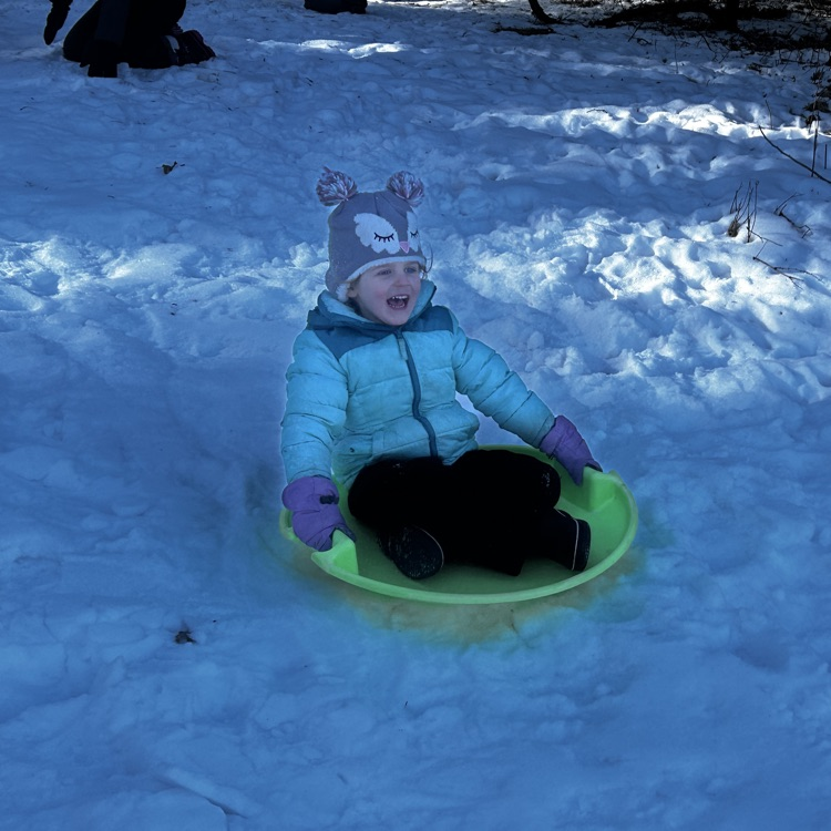 sledding