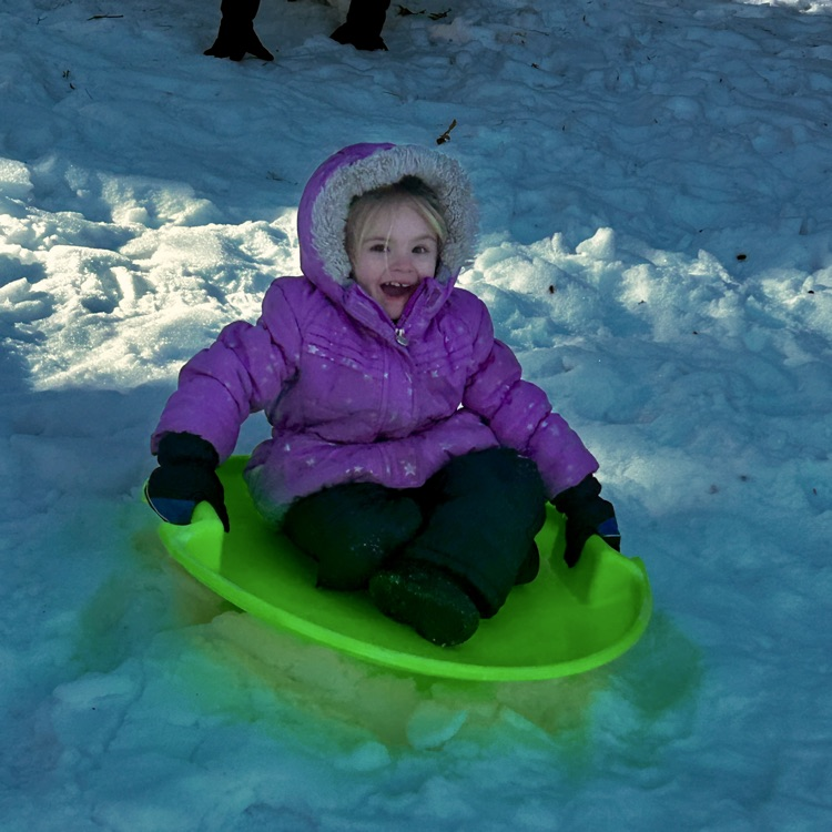 sledding