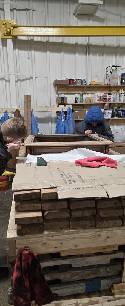 Students working at SHP