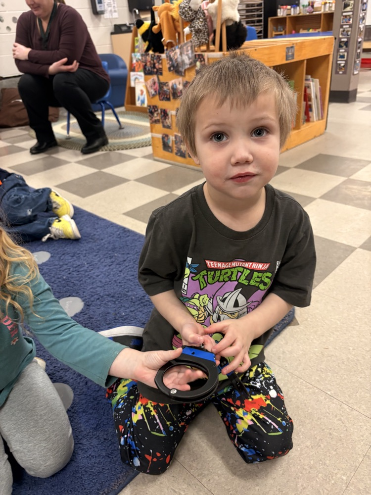 Our visit from Deputy Garth. 