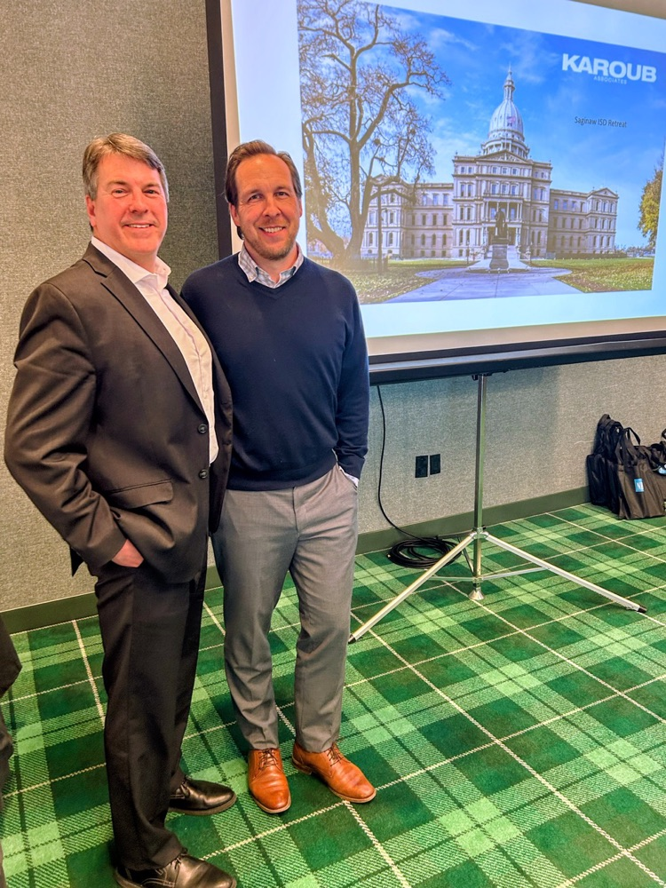 Dr. Collier and Matt Kurta