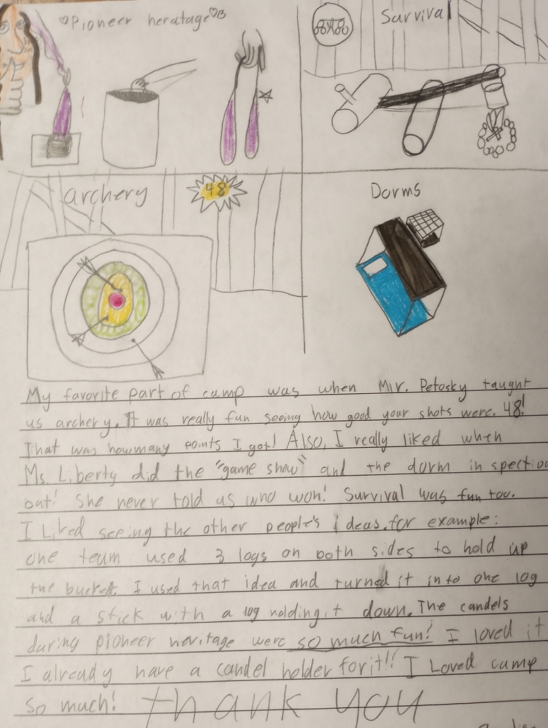 thank you note