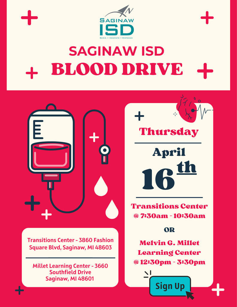 SISD Blood Drive Flyer