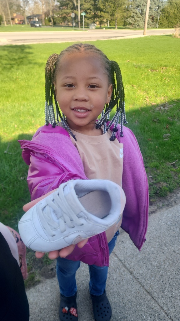 The mystery shoe in question