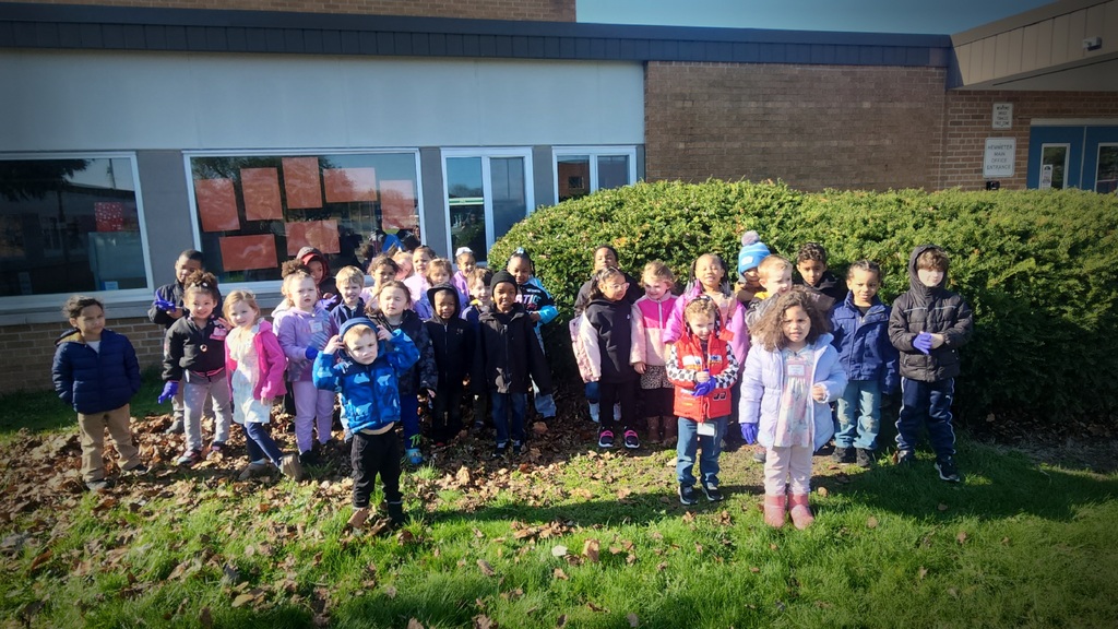 Both classes doing good deeds today