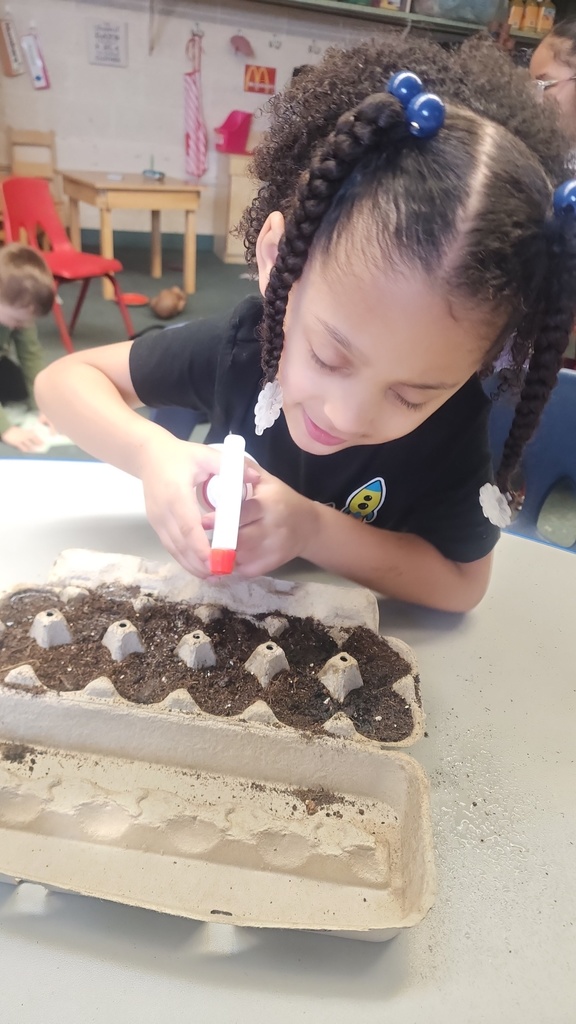 This little lady knew exactly what needed to be done