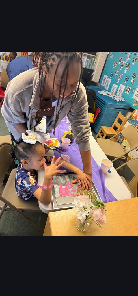 hand prints in the making