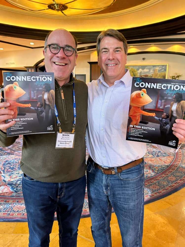 Mark Hornung and Dr. Collier