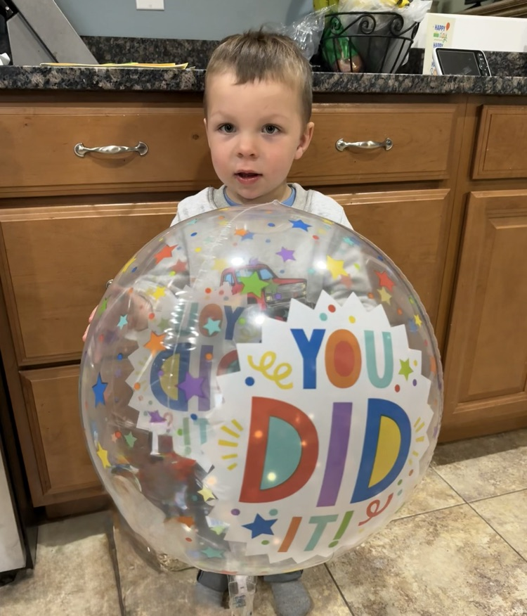 You did it!