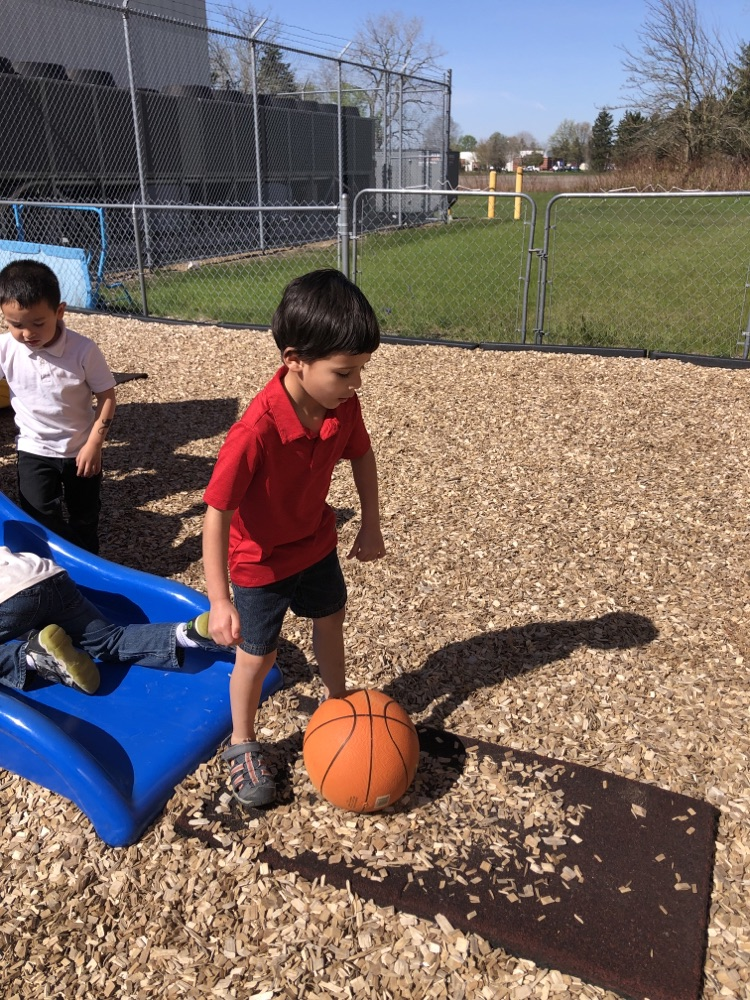 Having fun with balls! 