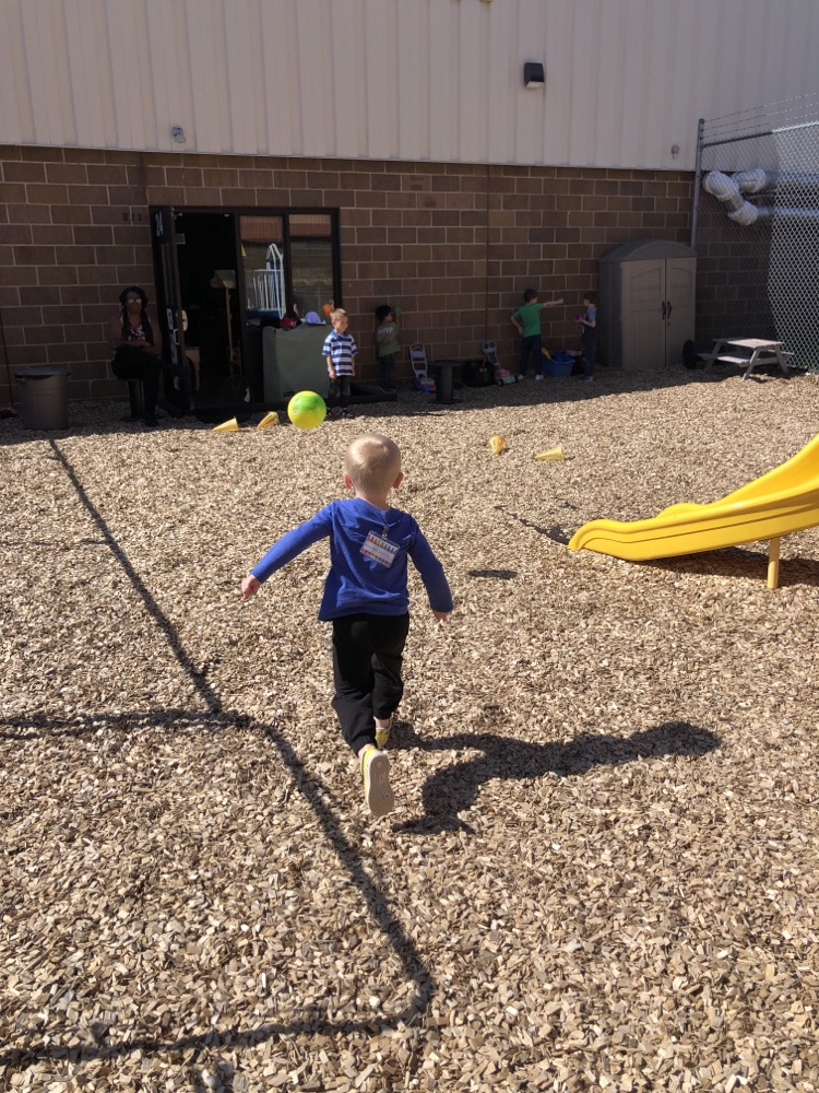 Having fun with balls! 