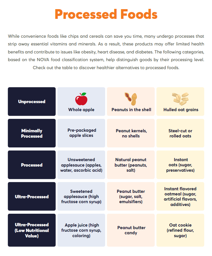 Processed Food Flyer
