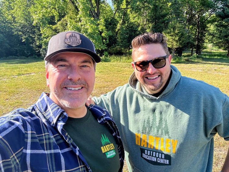 Dr. Collier and Mark Lyons