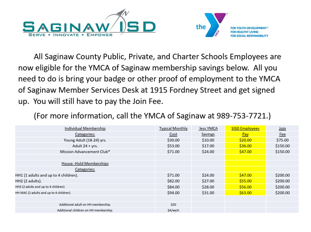 YMCA Flyer