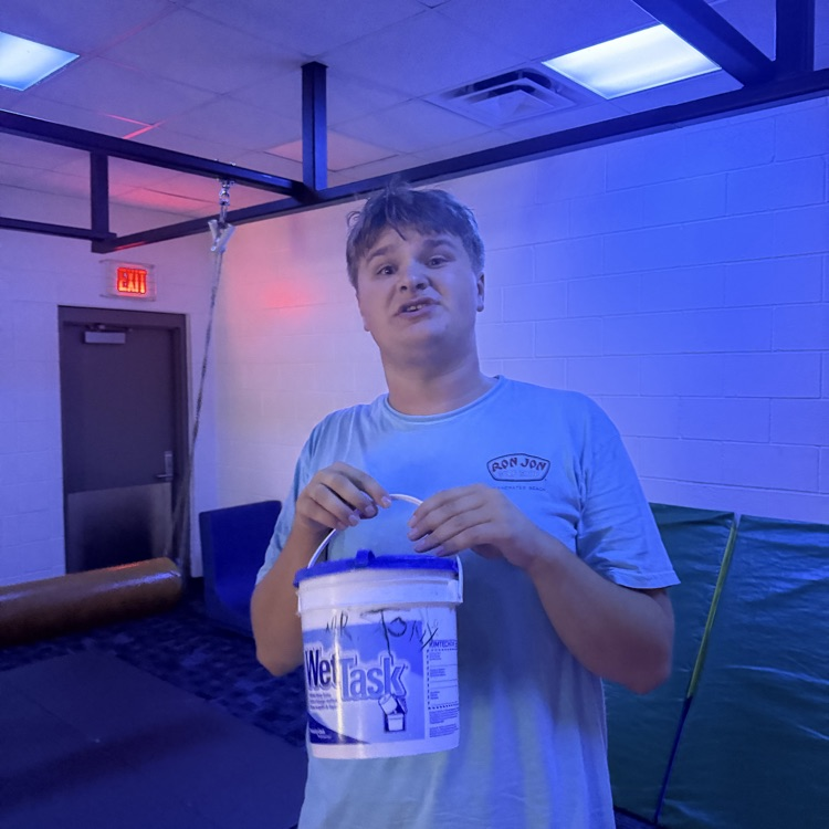 millet students are cleaning the sensory room