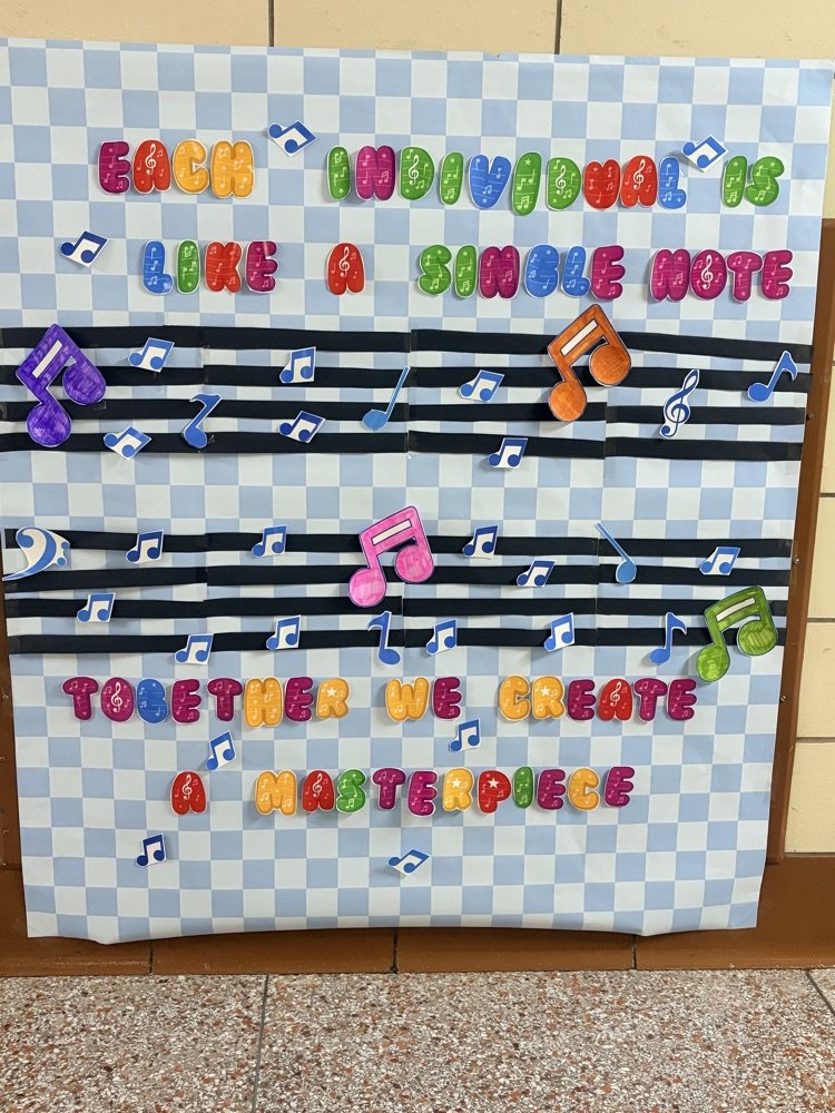 musical bulletin board