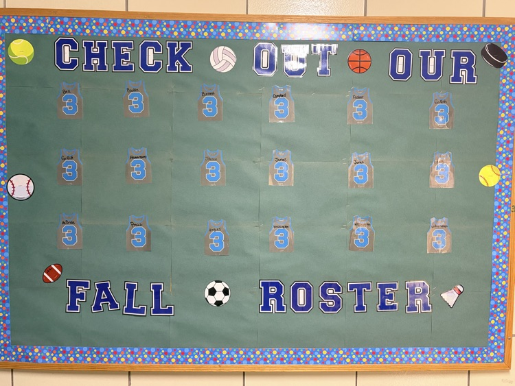 team bulletin board