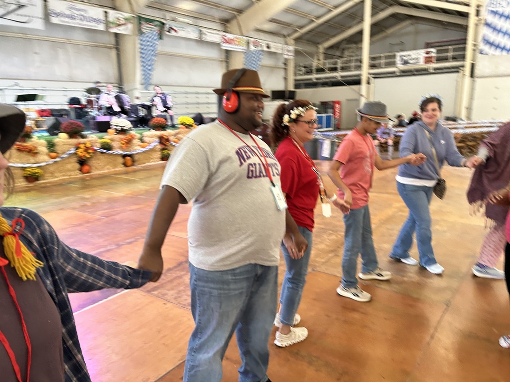Students enjoying the festivities at the Frankenmuth Octoberfest