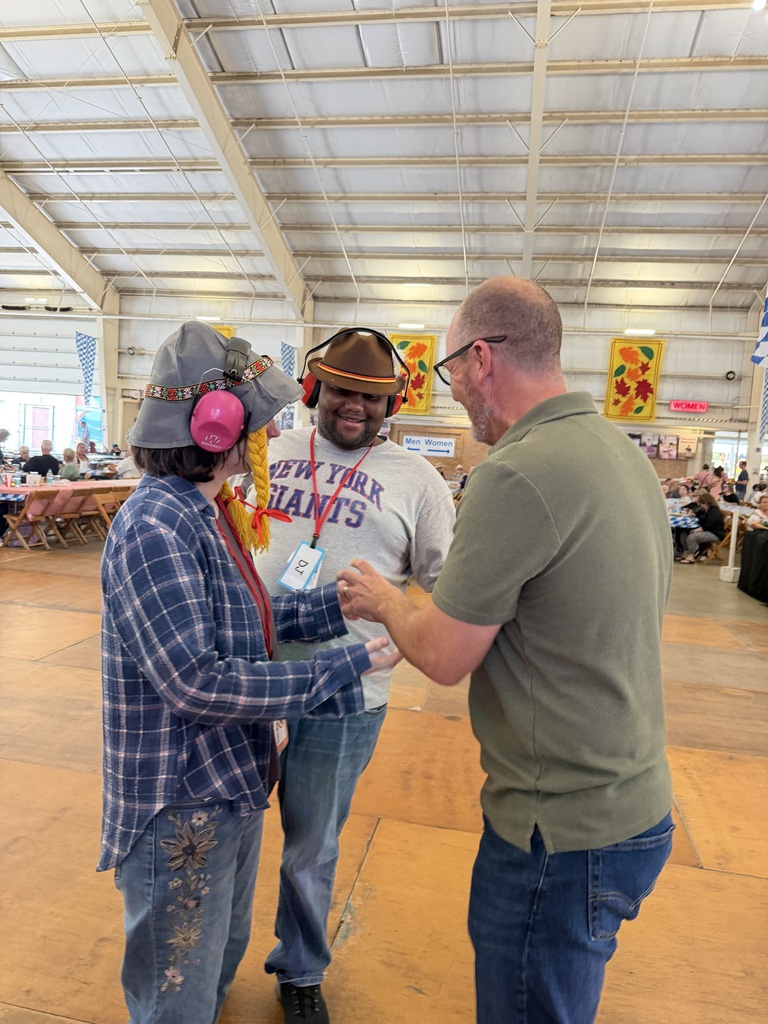 Students enjoying the festivities at the Frankenmuth Octoberfest