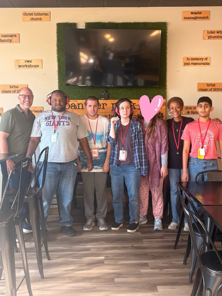 Students and staff at the Panther Pack Cafe at Birch Run High School