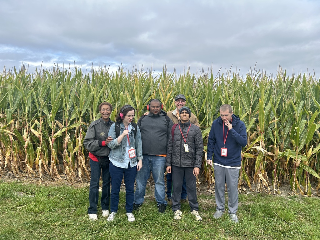 Students enjoying their time at Johnson's Pumpkin Farm