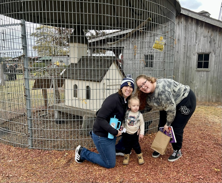 feeding animals
