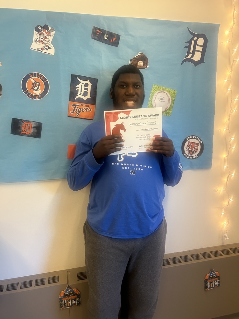 Congratulations student of the week~
