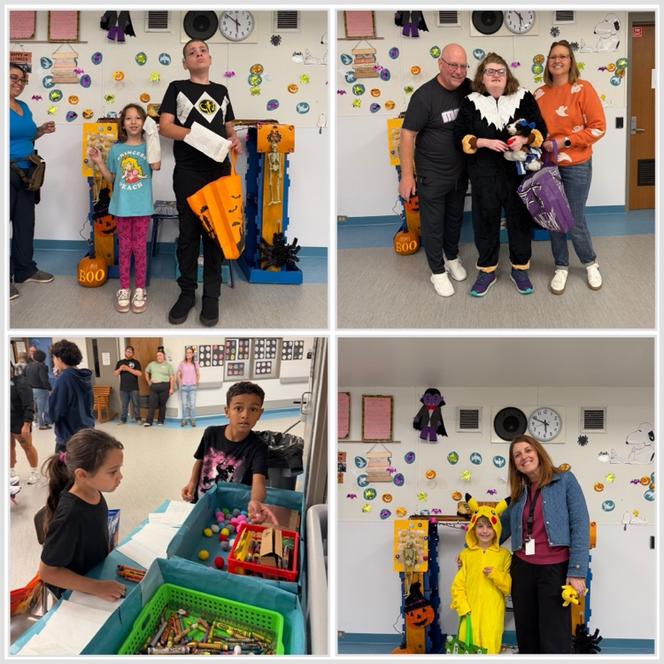students at Millet open house